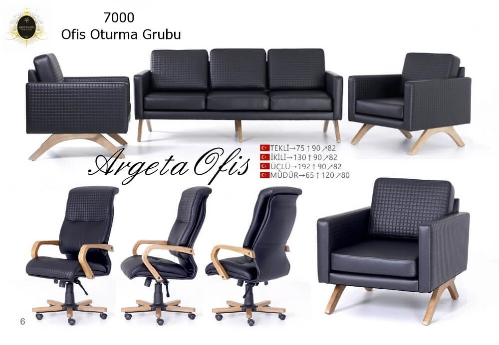 Modern 7000 Ofis Kanepeleri takımı