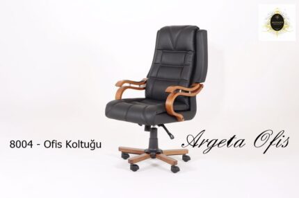 Dayanıklı metal ayaklarıyla tasarlanmış ergonomik 8004 Ofis Koltukları