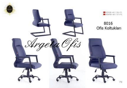 Ayarlanabilir kolçakları ve sırt eğimi ile kişisel konfor sağlayan ergonomik Uzun süreli konfor sunan ergonomik 8016 Ofis Koltukları. Şık ve modern tasarımı ile çalışma ortamınıza zarafet katın..