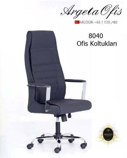Yumuşak deri kaplaması ile lüks bir his sunan modern Lüks 8040 Ofis Koltukları ile ofisinizde prestij ve konforu bir araya getirin. Yüksek kaliteli yönetici çözümleri ile liderlik tarzınızı yansıtın..