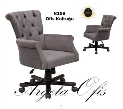 Yüksek sırt yapısı ve ergonomik tasarımıyla maksimum konfor sağlayan Ofisiniz için ergonomik ve şık 8109 Ofis Koltukları modelleri. Rahatlığı ve profesyonel görünümü bir araya getiren tasarımlar..